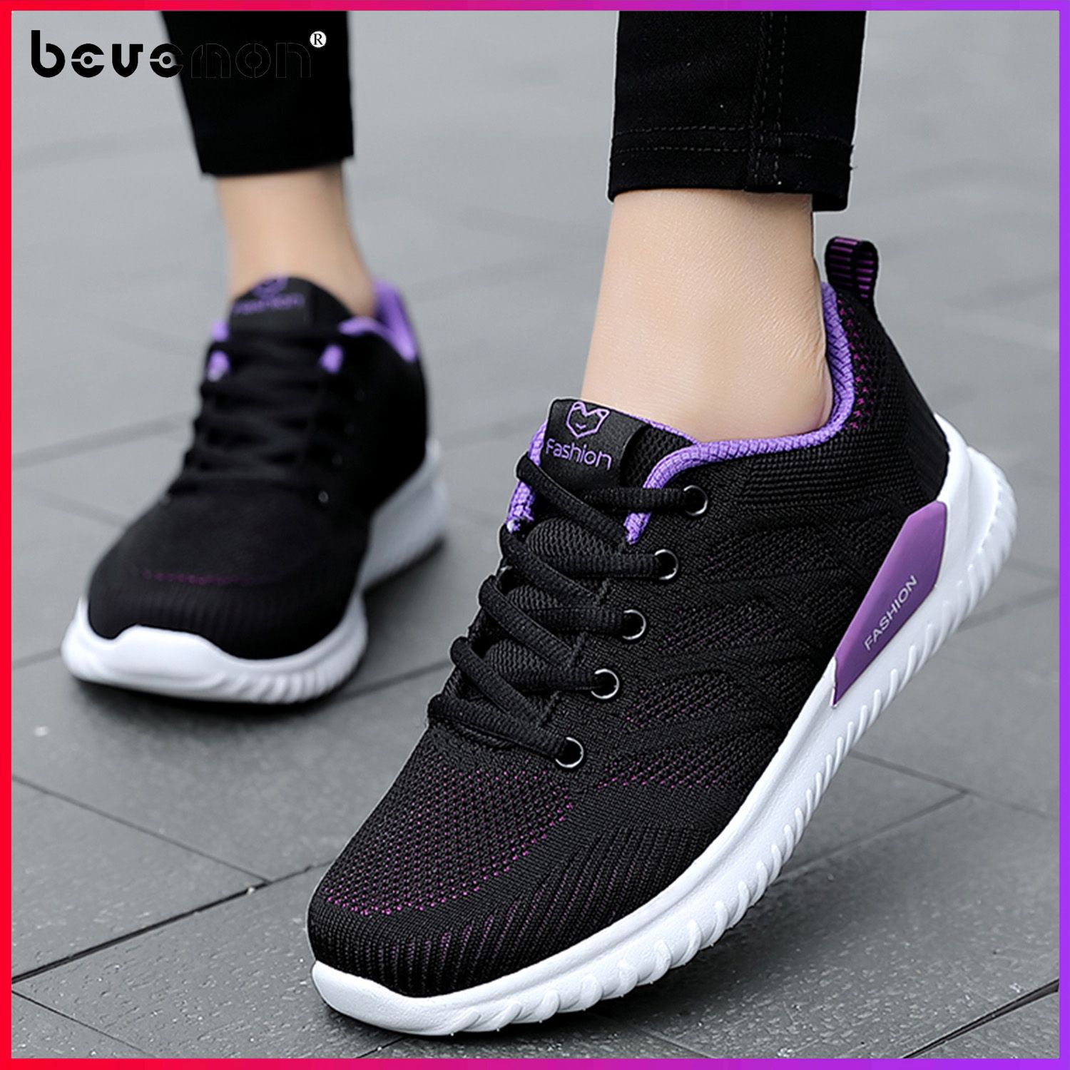 Fashion Women Hot Selling Sport Running Shoes  Mesh Face Leisure Sport Shoes Women Casual Sneaker