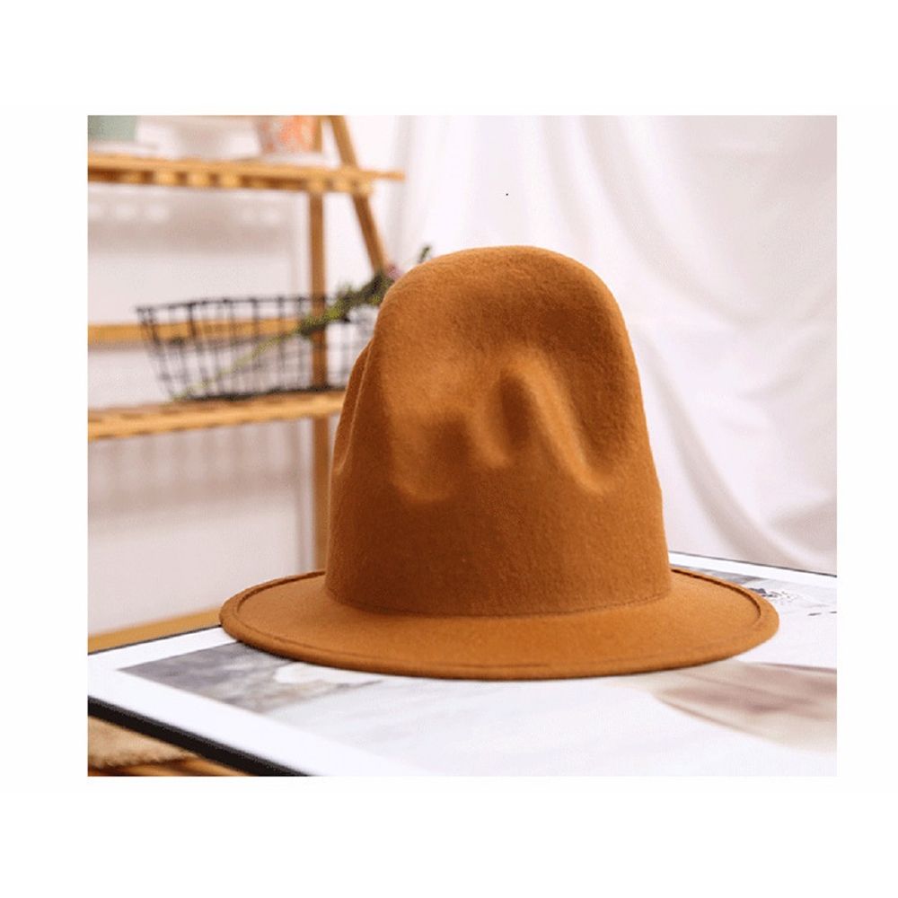 High Quality hat felt fedora hat for woman men hats black top hat Male 100% Australia Wool Cap
