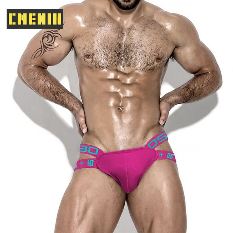 CMENIN Soft BS (1 Pieces) Sequence Modal  Men Underwear thongs Mens Jockstrap  thongs And G strings CMENIN Soft Quick Dry Dot Innerwear BS3511
