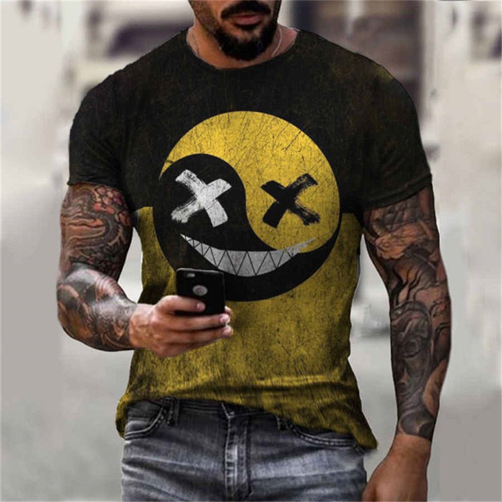 Thottest selling fun 3D muscle T-shirts for children in summer, fitness T-shirts, streetwear, 3D printed fake muscle T-shirts