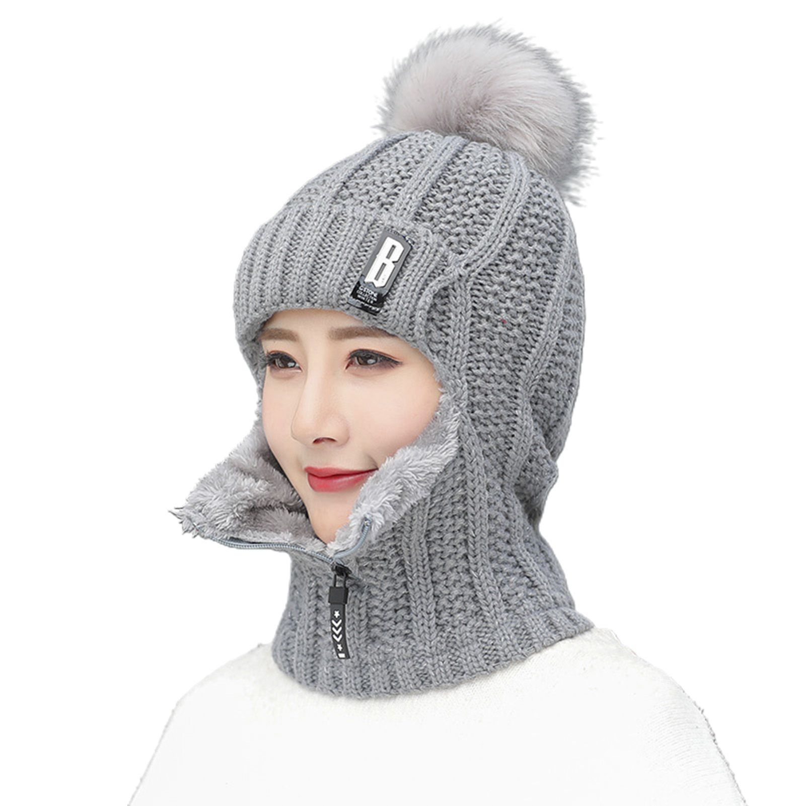 Knitted Cap Fine Workmanship Fadeless Knitted Hat without Brim