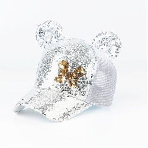 MAERSHEI Summer Child Sequin Mesh Cap Girls Sunscreen Baseball cap Boys Cute Snapback Kids Hat