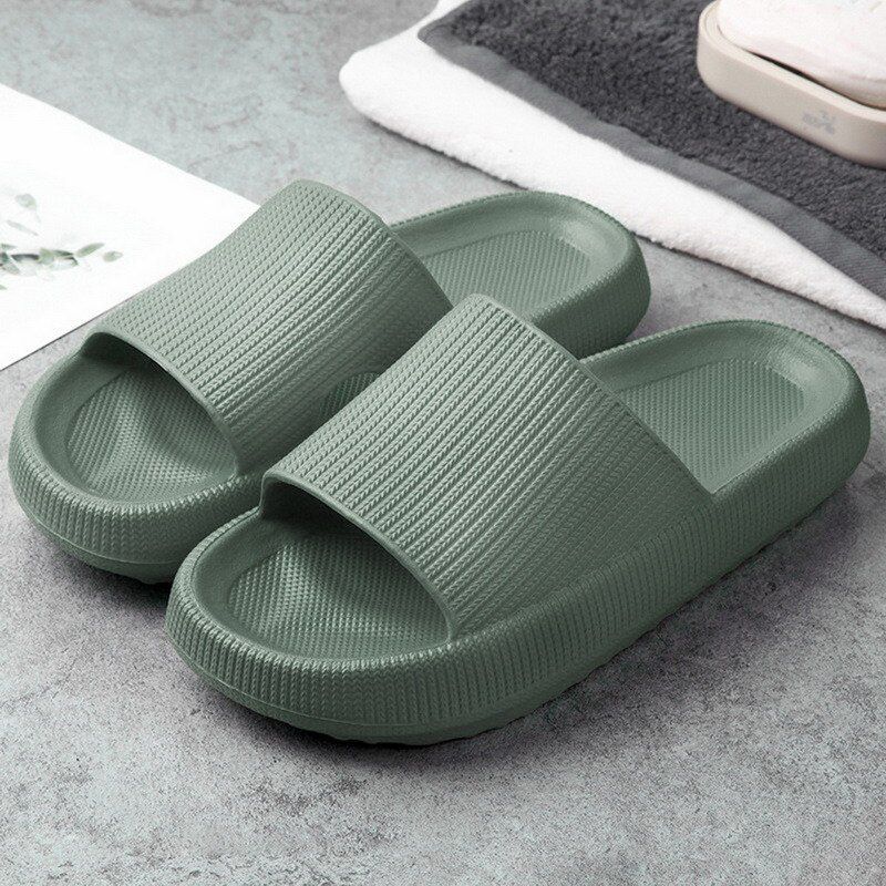 Summer Women Indoor Slippers Floor Flat Shoes Indoor Flip Flops Female Bathroom Home Slippers Zapatillas De Hombre