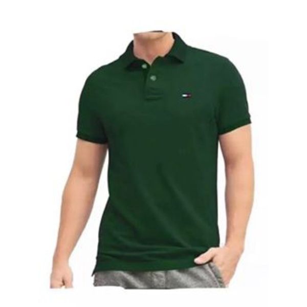 Classic fit performance polo t-shirt for man