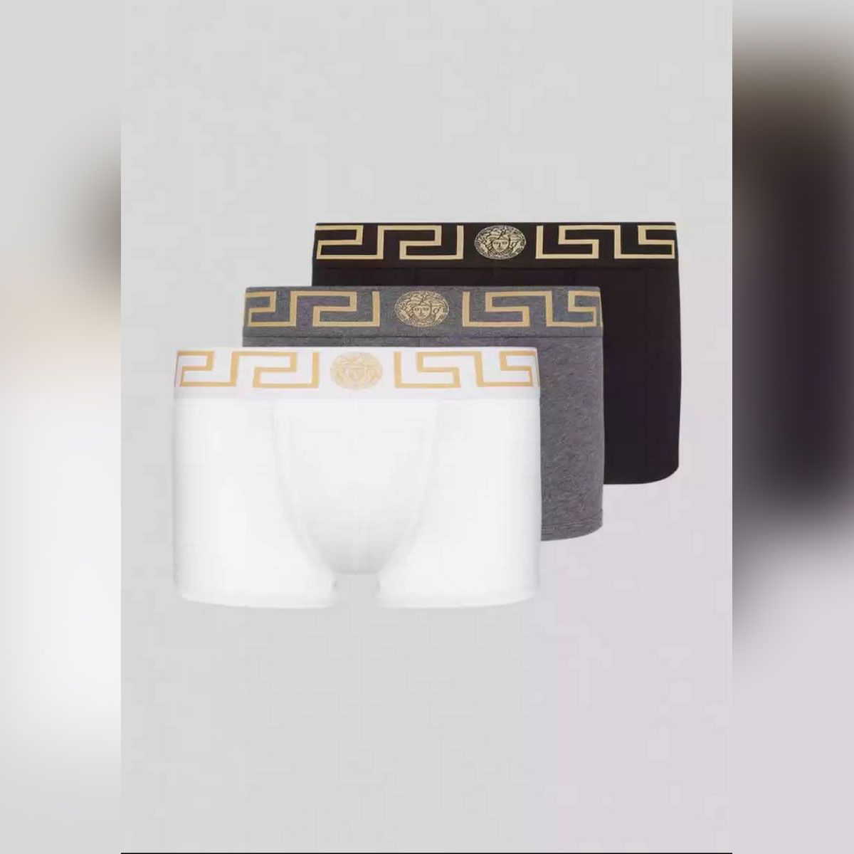 Versace Pack Of 3 Boxer Underwear For Men - Multicolor - Underwear For Men