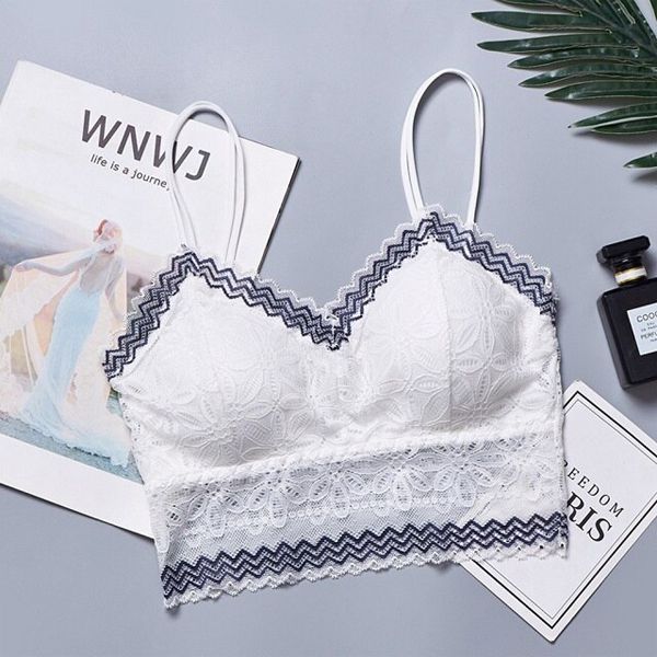 GUMPRUN  Lace bras Girls Hollow push up Bralette Bralette Seamless Wireless Thin Underwear Lingerie Soft Bras For Women