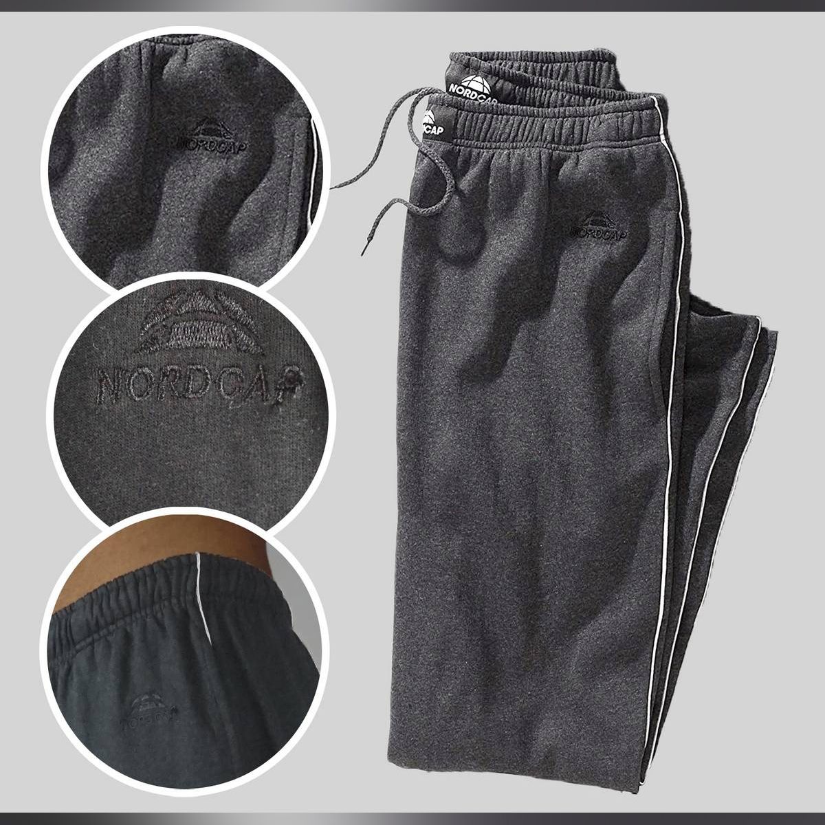 Soft Sports Jogging Trouser For Men - Grey
