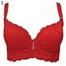 Women Adjusle Push Up Side Gathering Furu Le y Bra Shaping Underwear