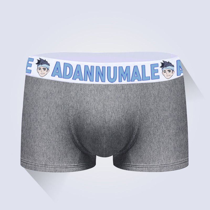 CMENIN (1 Pieces) Fashion Men underwear Boxers Low waist Plain Mens Boxer Trunks AD7104