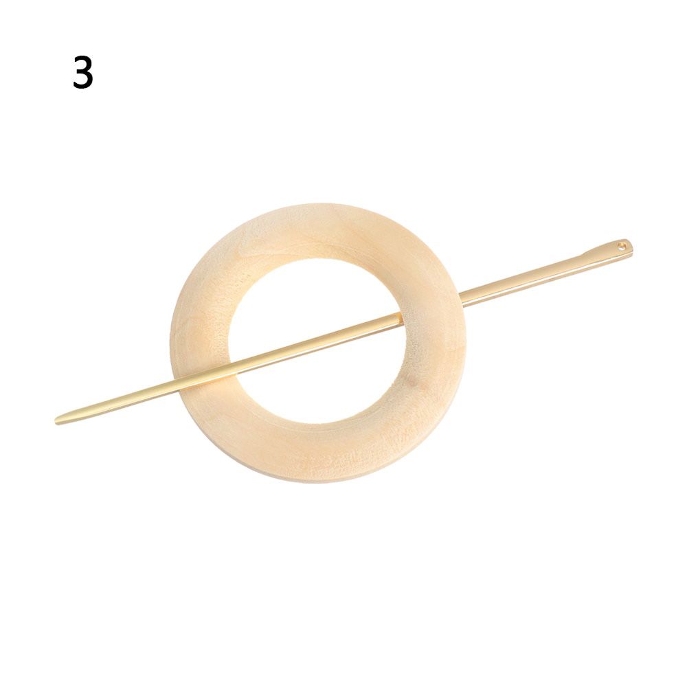 Fashion Retro Simplicity Hair Sticks Elegant Geometric Round Square Chopstick Women Hairpins Hair Clips Hair Styling Accessories