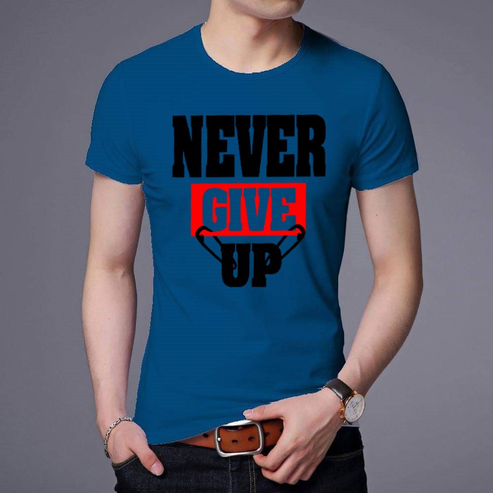 New Export 100% Cotton Hap Sleeve  T Shirt For Man - Tshirt For Men