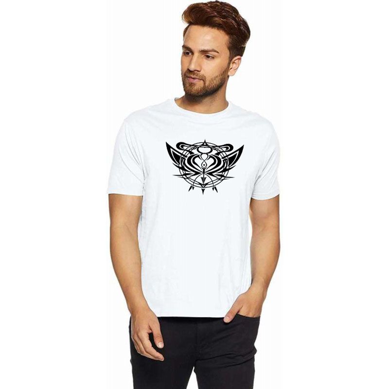 Men's Stylish Printed Slim Fit T-Shirt.