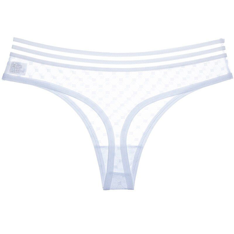 Yoga Shorts se_xy Ladies Cotton Mesh Transparent Panties Thongs String Lingerie Low-Rise Women Underwear Briefs Workout Shorts