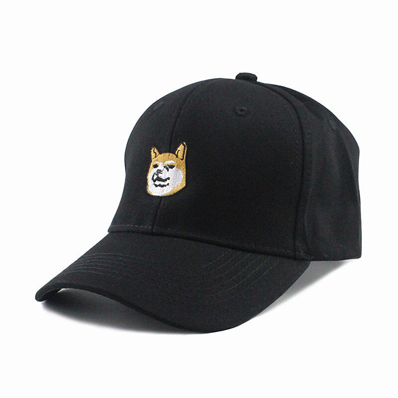 cotton baseball cap Lovely Animals caps men women Akita dog embroidery pattern hat sun adjustable sports cap