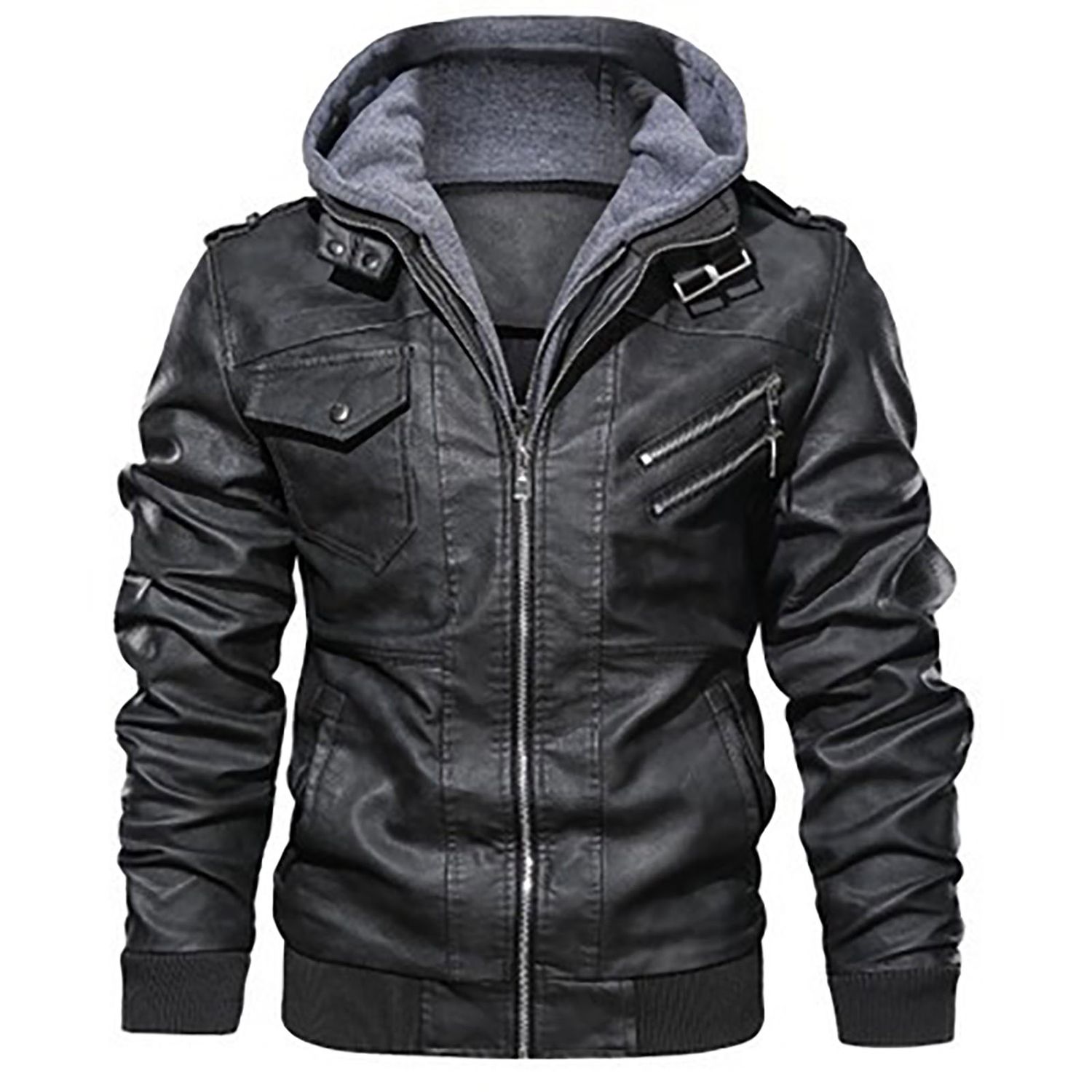 Fall Coat Rivet Wear-resistant Men Coat