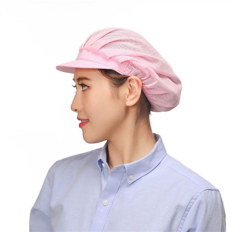 New Elastic Kitchen Work Hat Men Women Uniform Chef Hat Restaurants Accessories Dustproof Cooking Cap Breathable Hotel Cook Cap