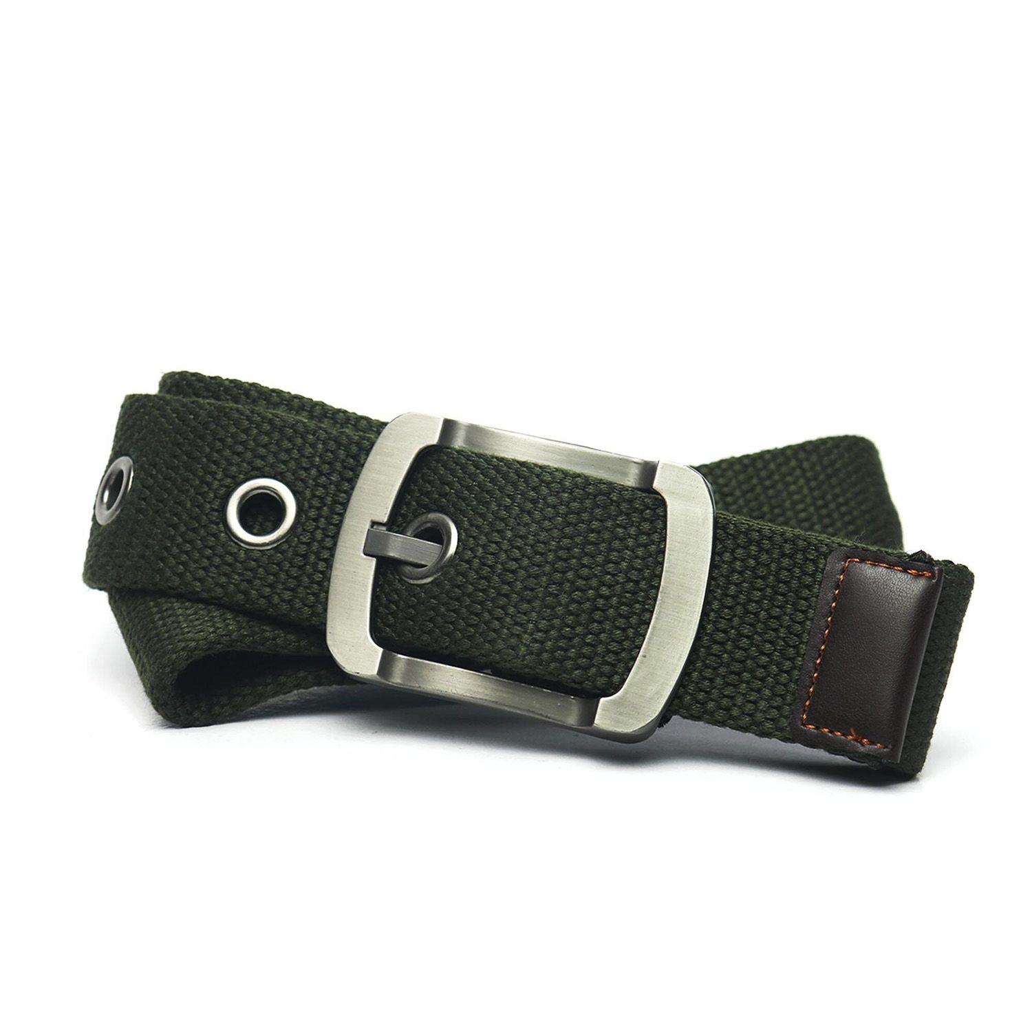 Artificial Leather Belt for Men - Black
