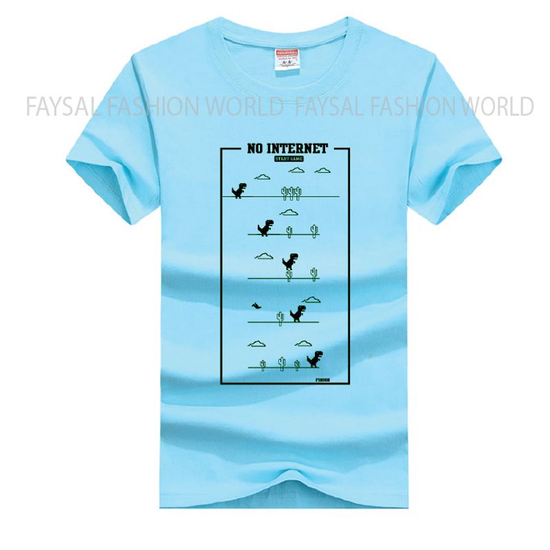 Exclusive twain CVC Half sleeve t-shirt for men