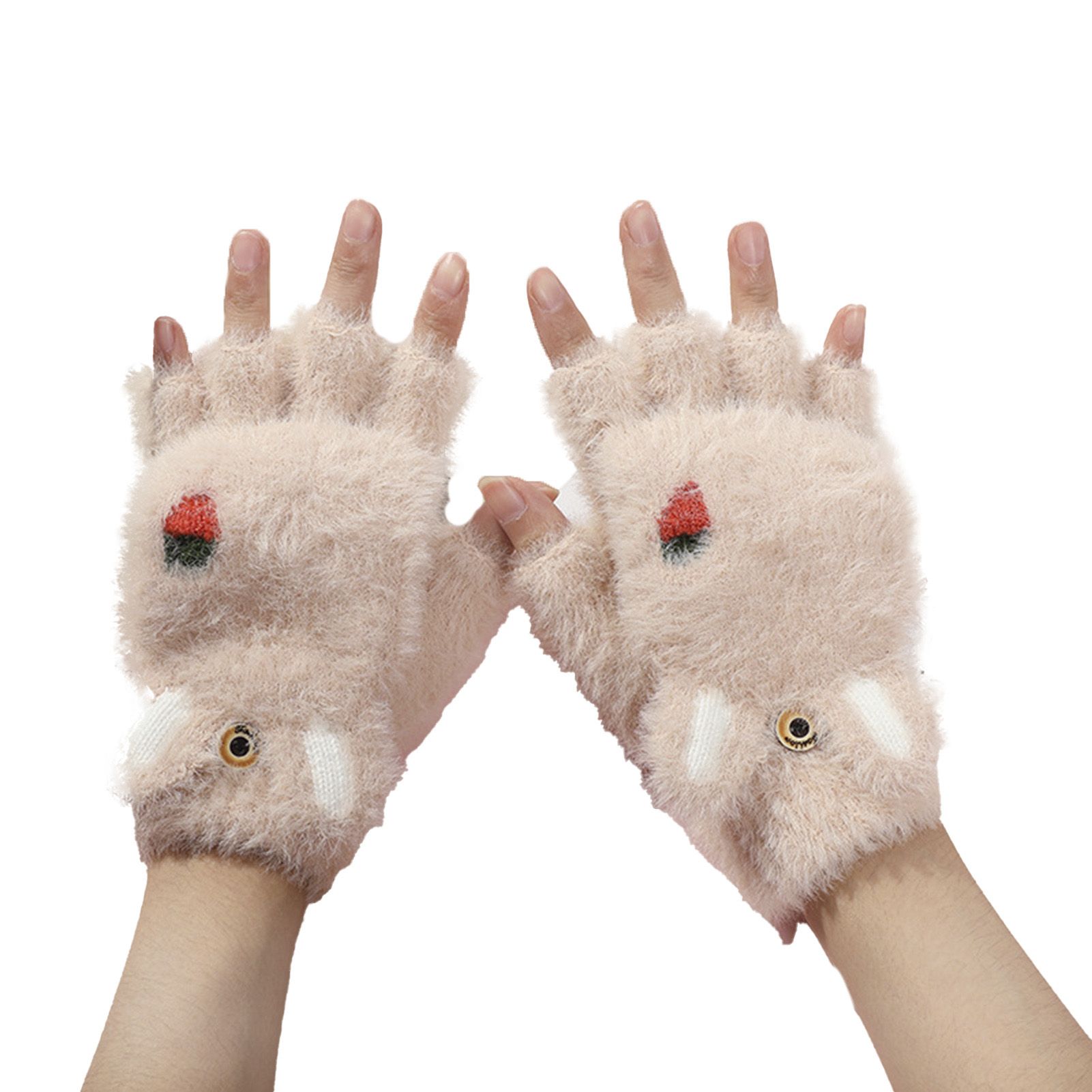 Winter Plush Gloves Comfortable Universal Winter Plush Gloves