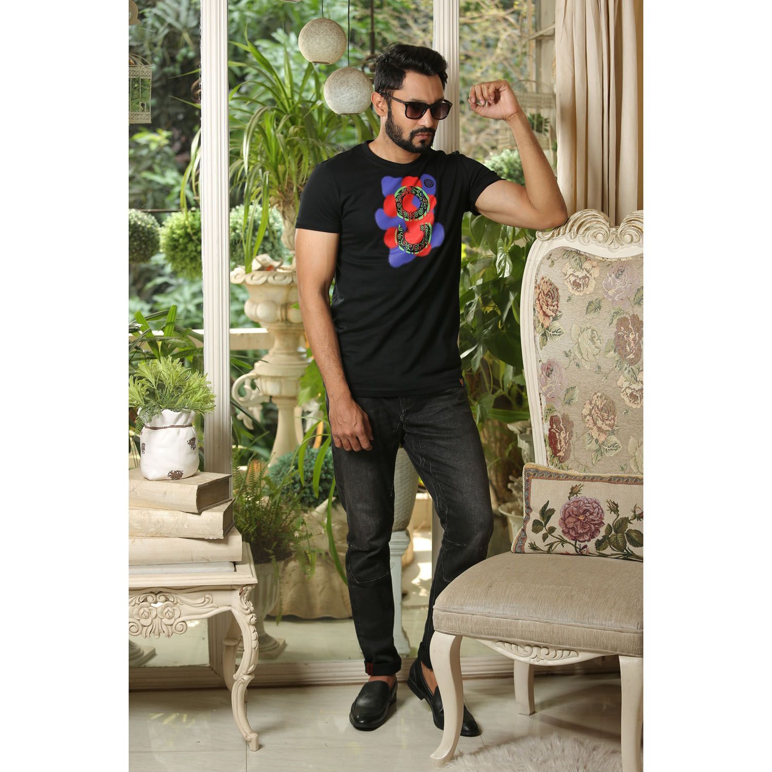 Men's Half Sleeve Casual Stylish Comfortable T-Shirt