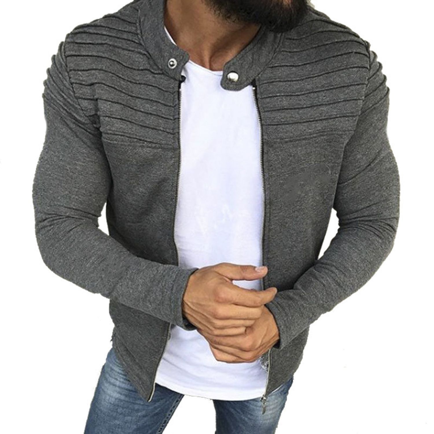 Men Jacket All Match Leisure Men Jacket