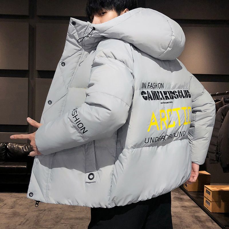 Winter Warm Men's Casual Parkas Thick Hooded Cotton-Padded Jacket Autumn Outwear Top Coats Large Size M-4XL Windbreaker