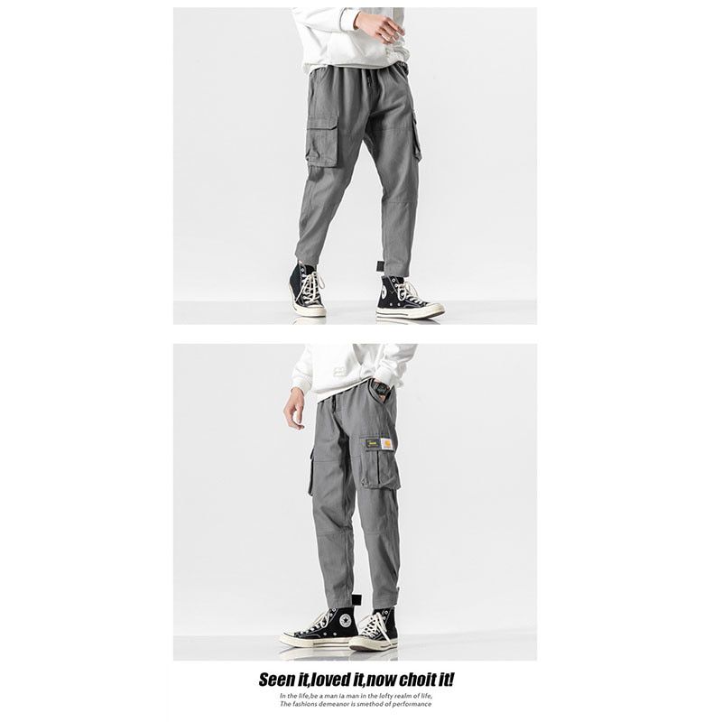 Spring And Autumn Style Men's Tooling Trousers, Carhartts Tooling Trousers, Multi-cket Design Of Fashion Trend Brand Clothing