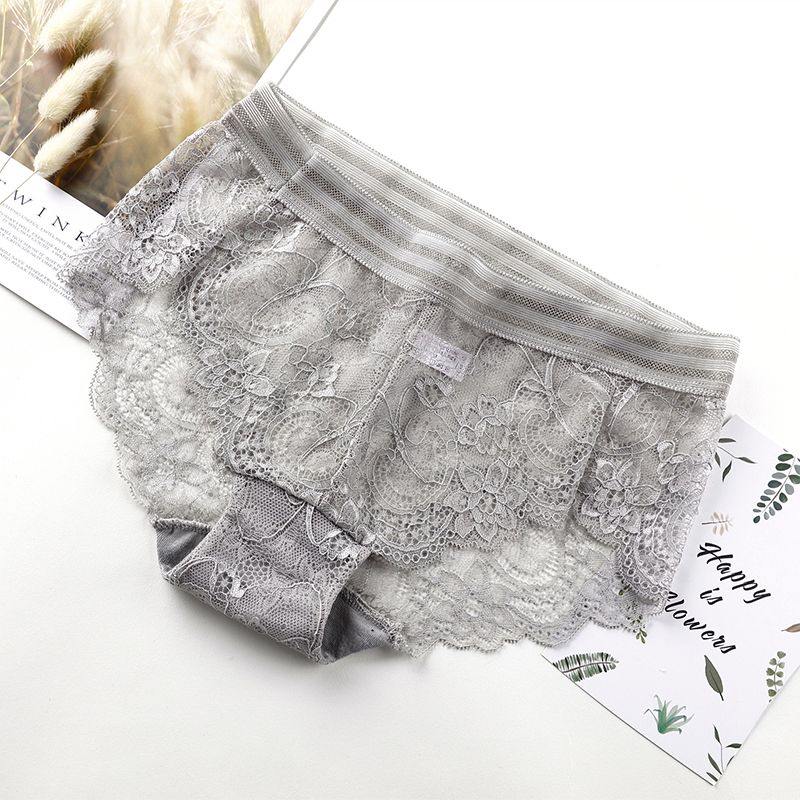 Lace Panties for Girls & Women Embroidery Women Breathable Underwear Fashion Female Briefs