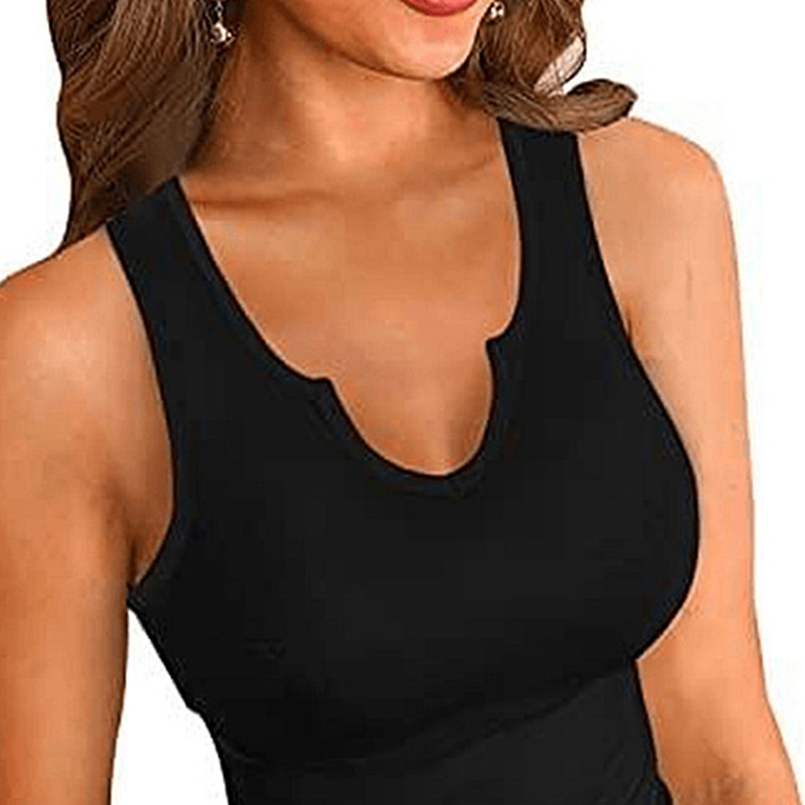 Female Vest Breathable Excellent Stretch Bodycon Female Vest