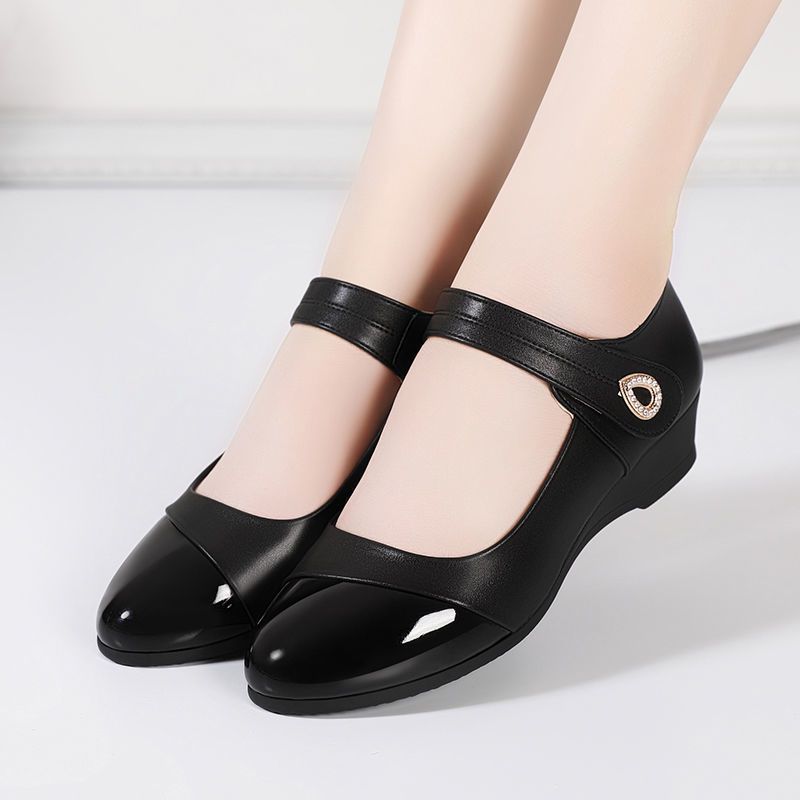 Wedge Sandals For Women Slippers For Women Leather Rubber Shoes For Women Platform Sandals Work Shoes New 092811