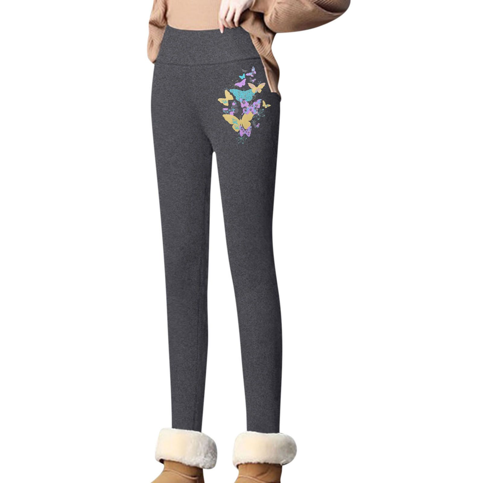 Women Leggings Printed Elastic Waist Good Elasticity Leggings