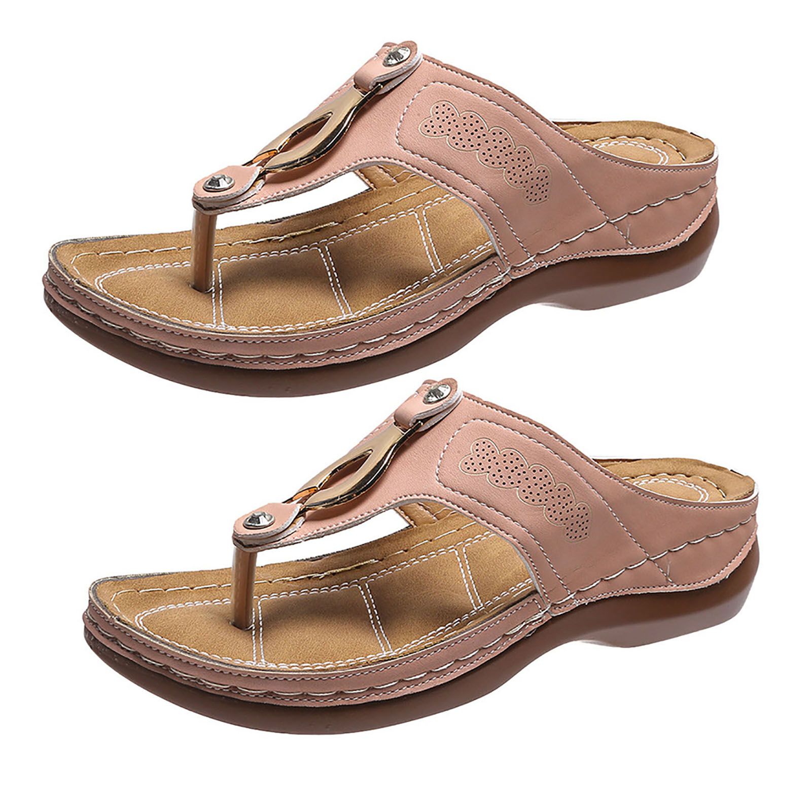Fashion Slippers Non-skid Women Summer Roman Comfy Sandals