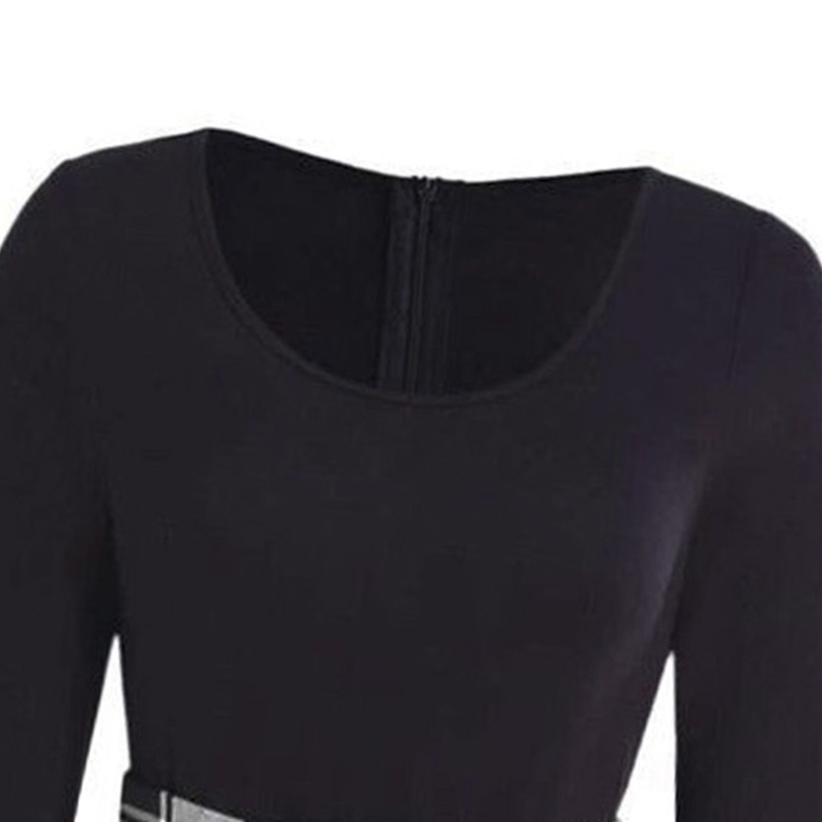 Dress Round Neck Crew Neck Above Kneeni Dress