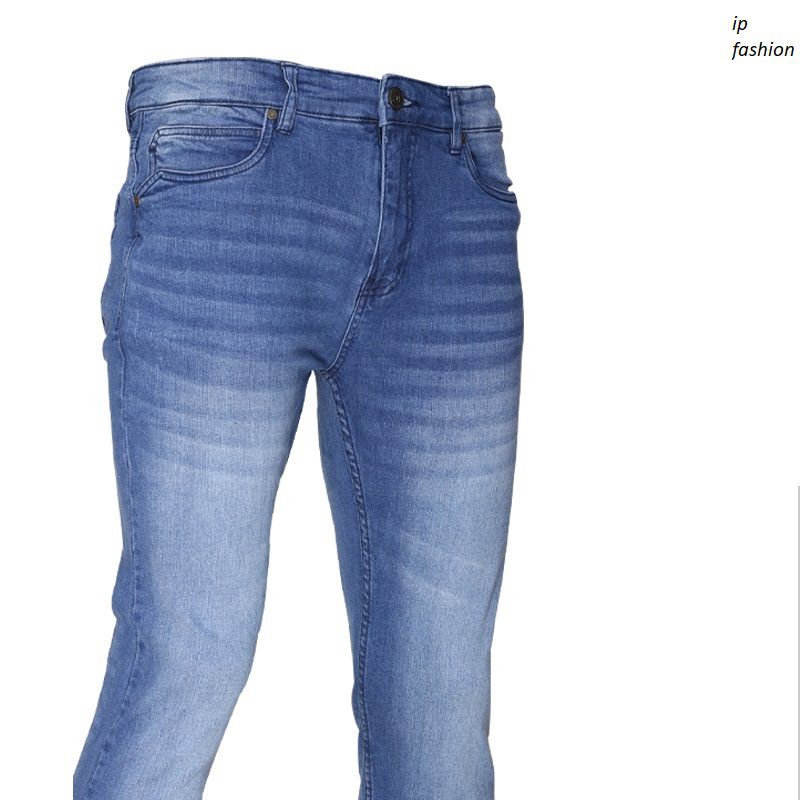Light Blue Jeans Pants for Men Denim