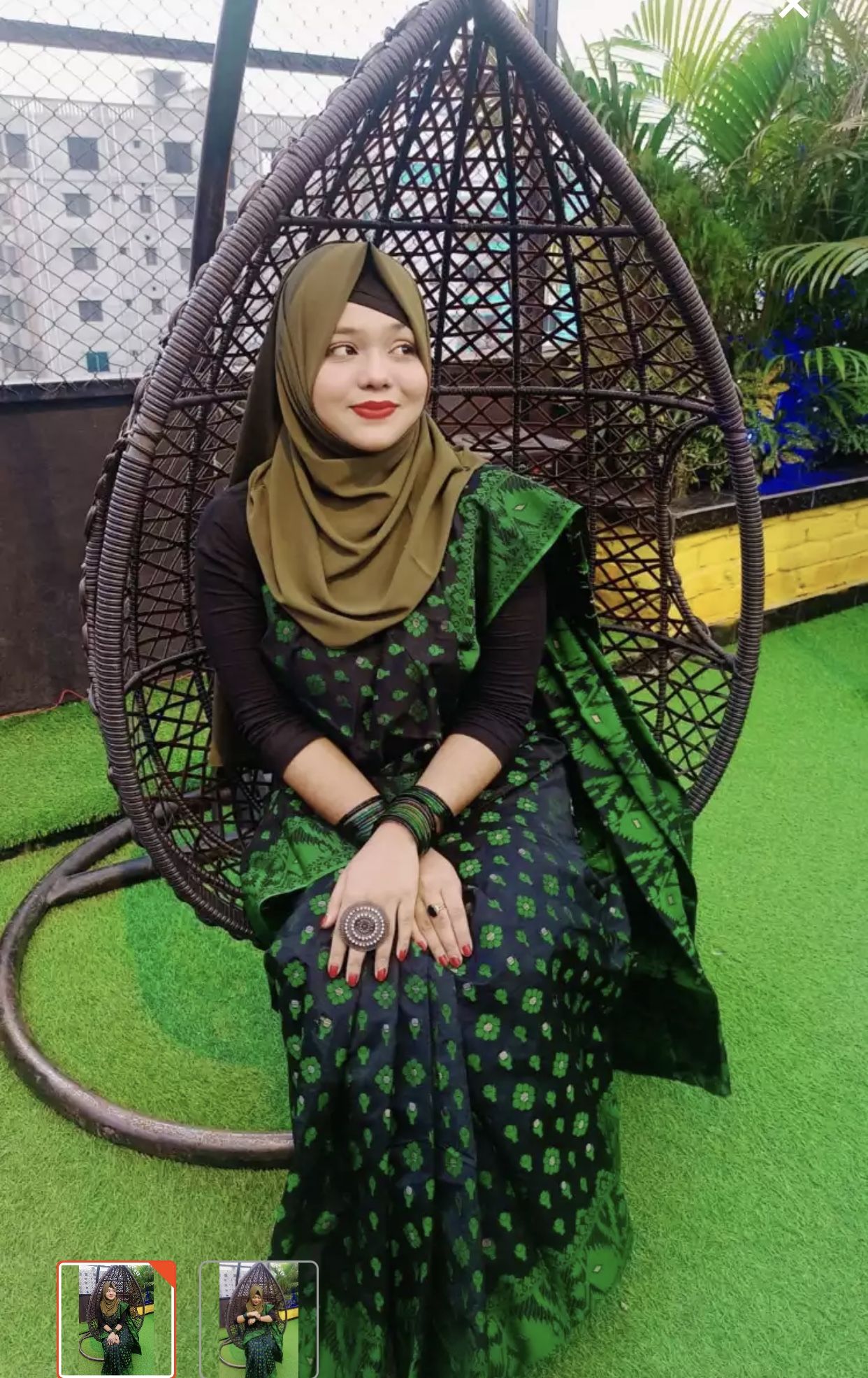 Nakful Jamdani Saree for Women