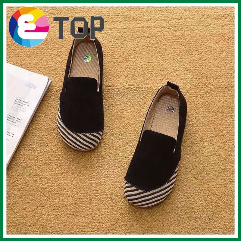 Korea Style Open Heels Slipper Girls Slip Sandal Flat Shoes Women Canvas Shoes Sneakers for Women Teenagers Fashion Slippers  032414