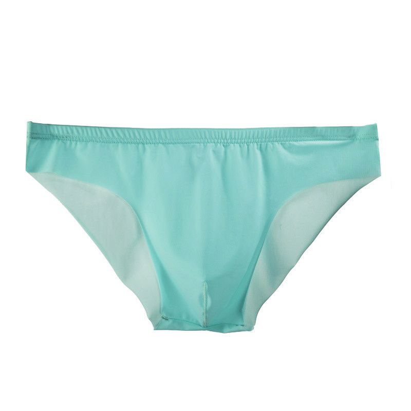 Men's Briefs One-piece Seamless Ice Silk Breathable Comfortable Seamless And Ultra-thin Underpants