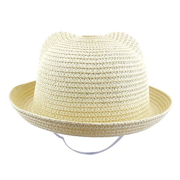 Ear sunshade hat summer hat Children straw hat baby hats boy and girl Summer Cap Kids Solid Beach Caps Parent -