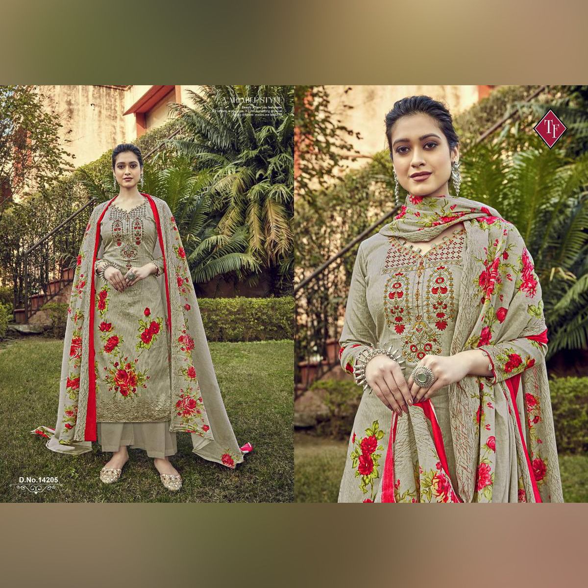 Cotton Unstitch Salwar Kameez For Women - 3 Piece pack of 2 pcs