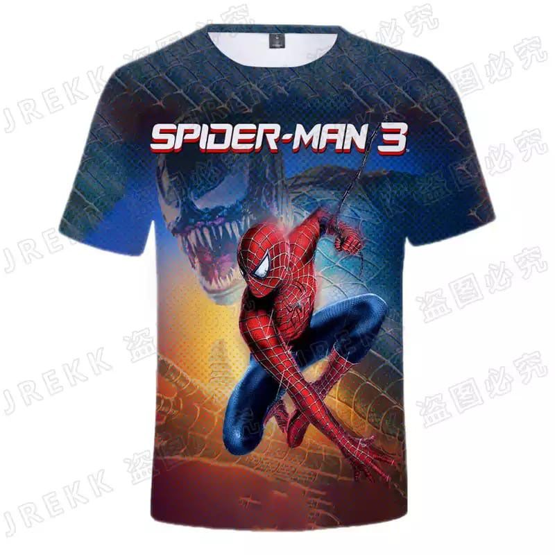 Spider man 3D printed t-shirt/ Birthday gift