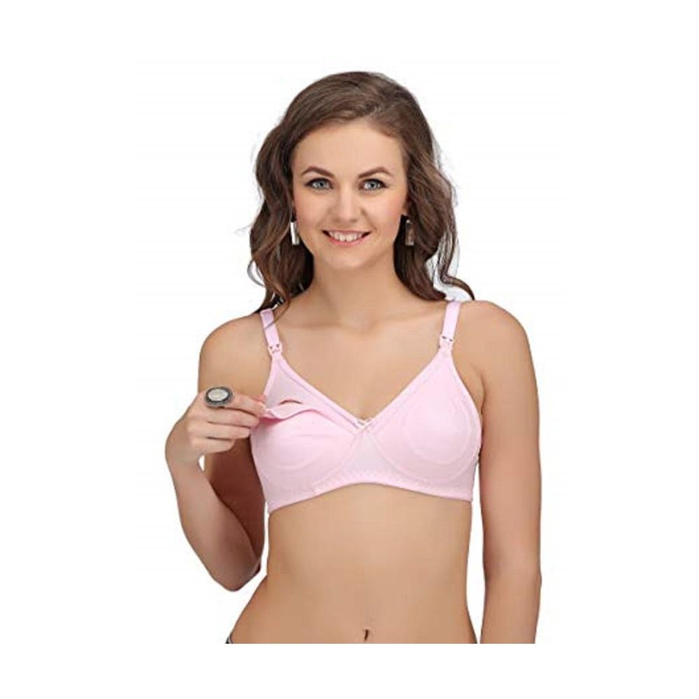 Wheat Cotton Breast Feeding Bra For Women