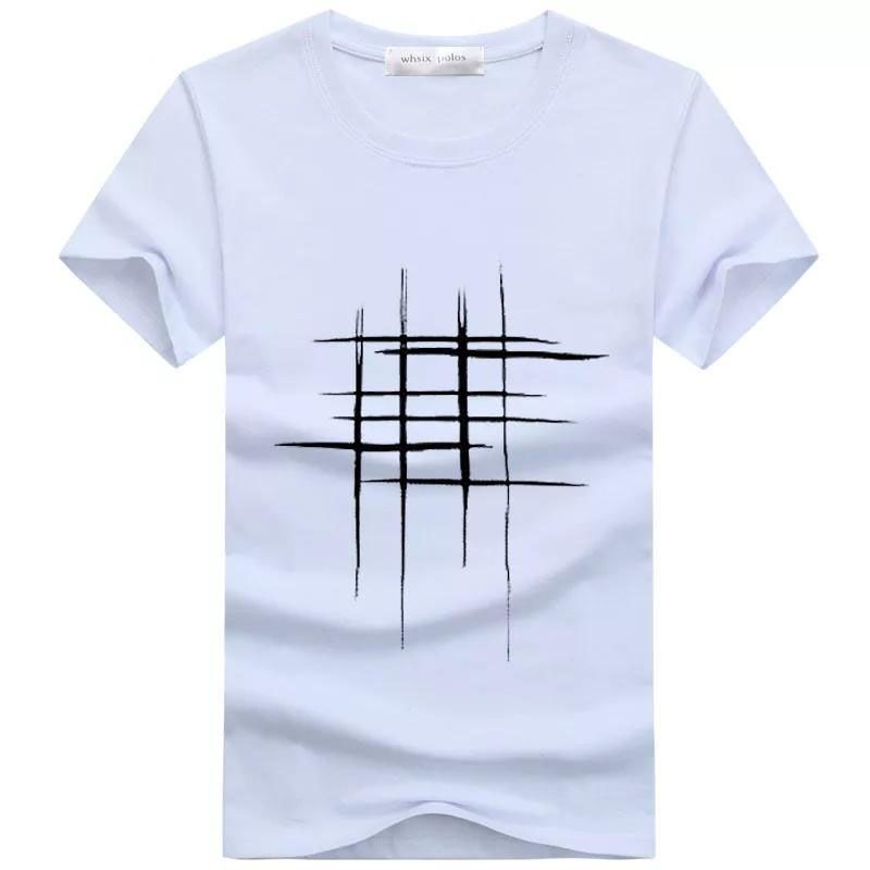 Printer CVC Half Sleeve Tshirt