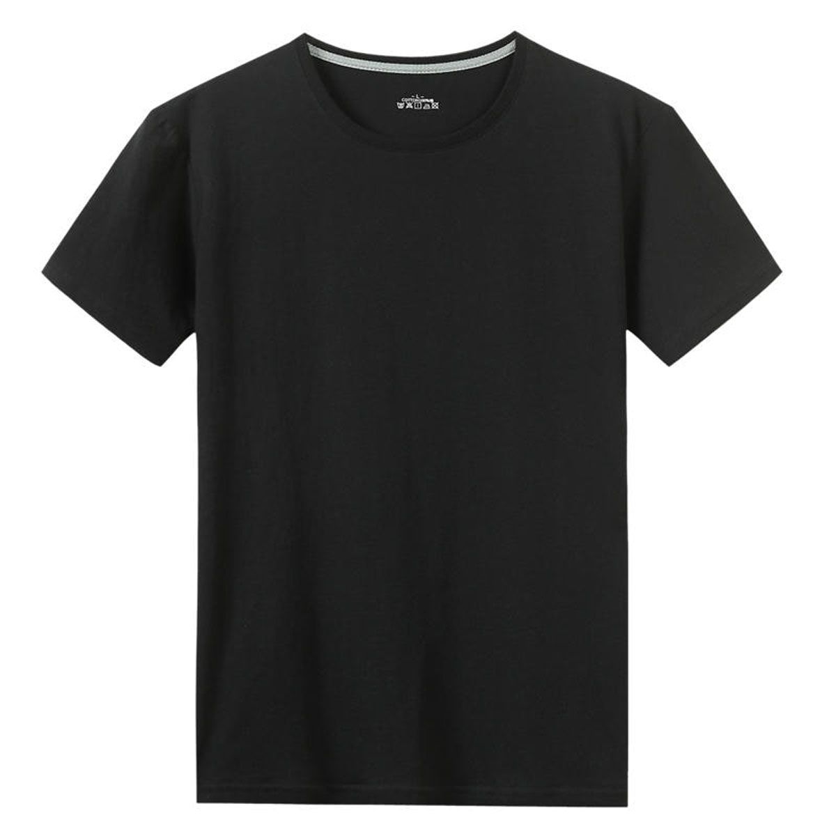 Wholesale Drop-ST Shirts Men Women 100% Cotton Short Sleeve Solid Male Female Tshirts Tees O-Neck Plus Size 4XL Tee shirt