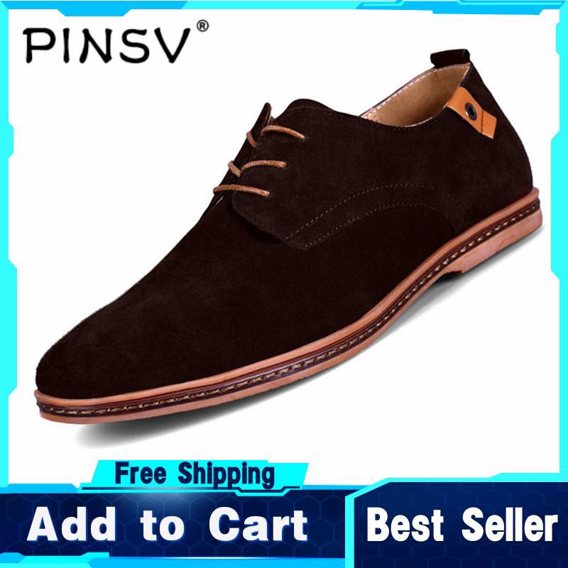 Formal Shoes for Men Fashion Casual Oxfords Shoes Leather Business Shoes