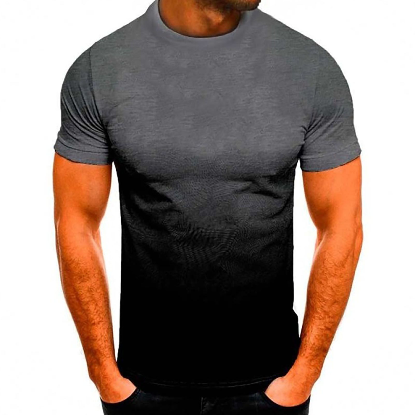 T-shirt All Match Good-looking Men T-shirt