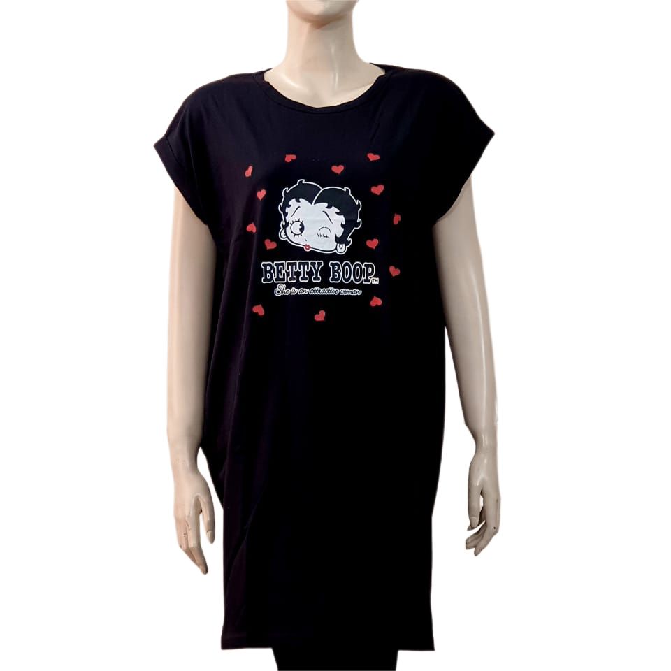 Black Long T-Shirt