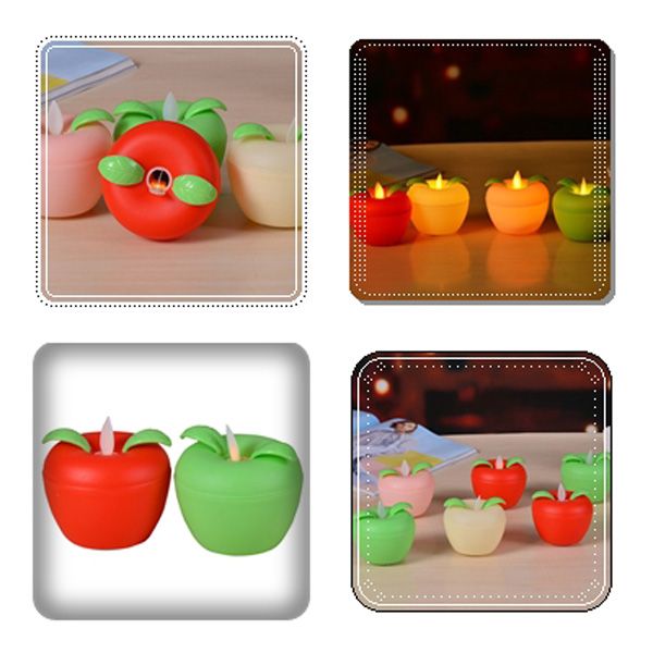 1 PCS Apple LED candle