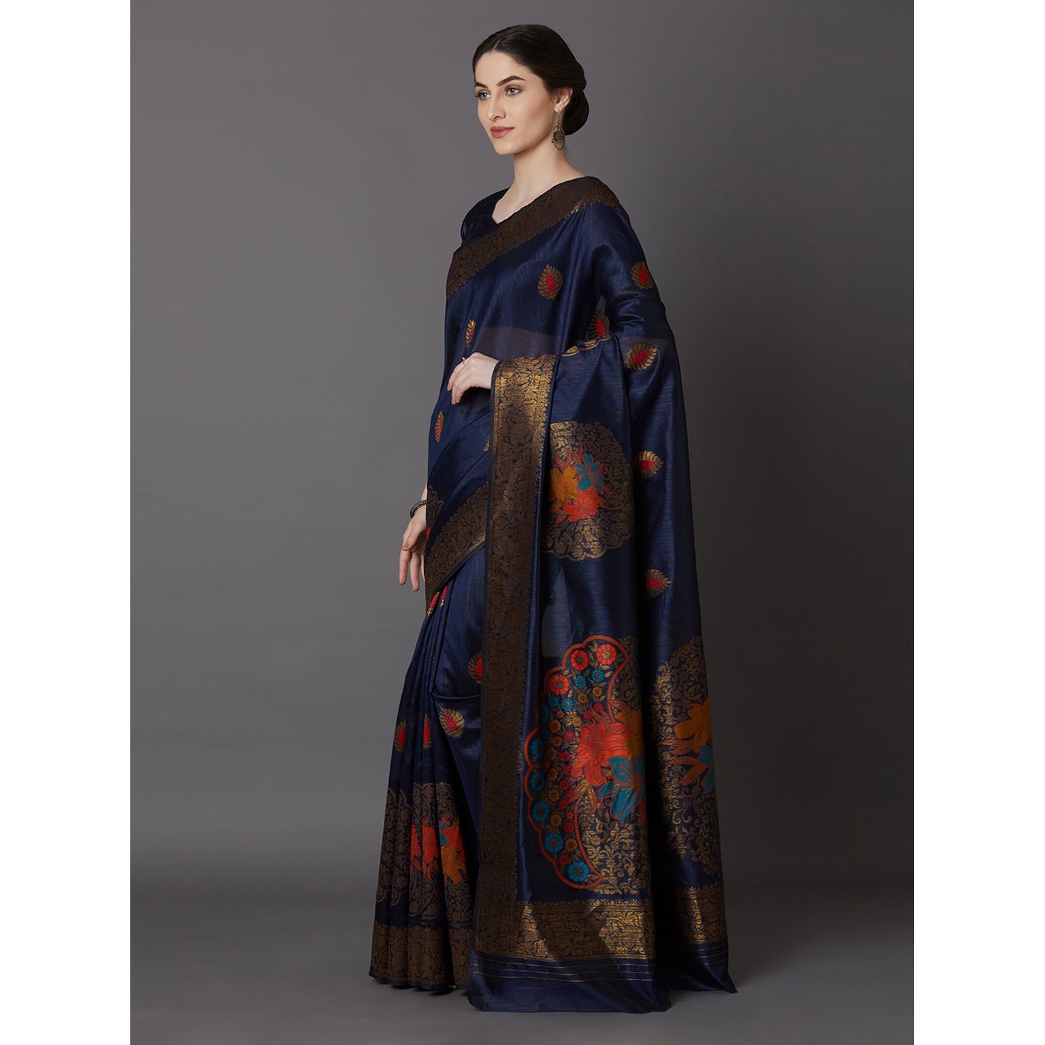 Latest Designed Exclusive Blouse Piece For Women Silk Saree-51