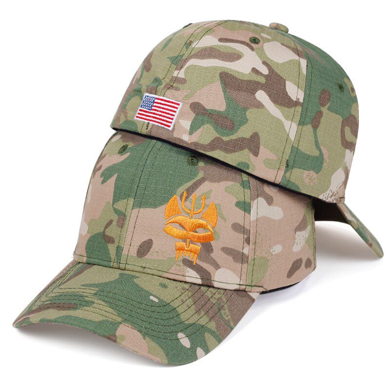 Baseball Caps and Women's "Seal Team Series" Tactical Baseball Snapback Stretchable Hat Running/Fishing