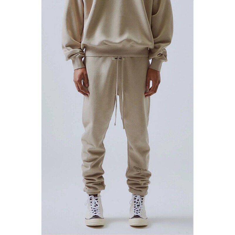 Best Quality Fog Logo Printed Women Men Jogger Pants Hiphop Streetwear Loose Fit Men Casual Pants Comfortable Sweatpant